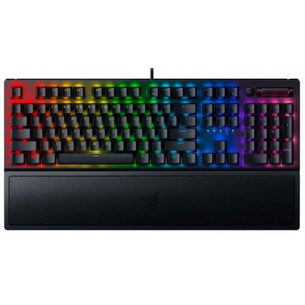 Klaviatūra Razer BlackWidow V3 RGB, EN/RU, juoda