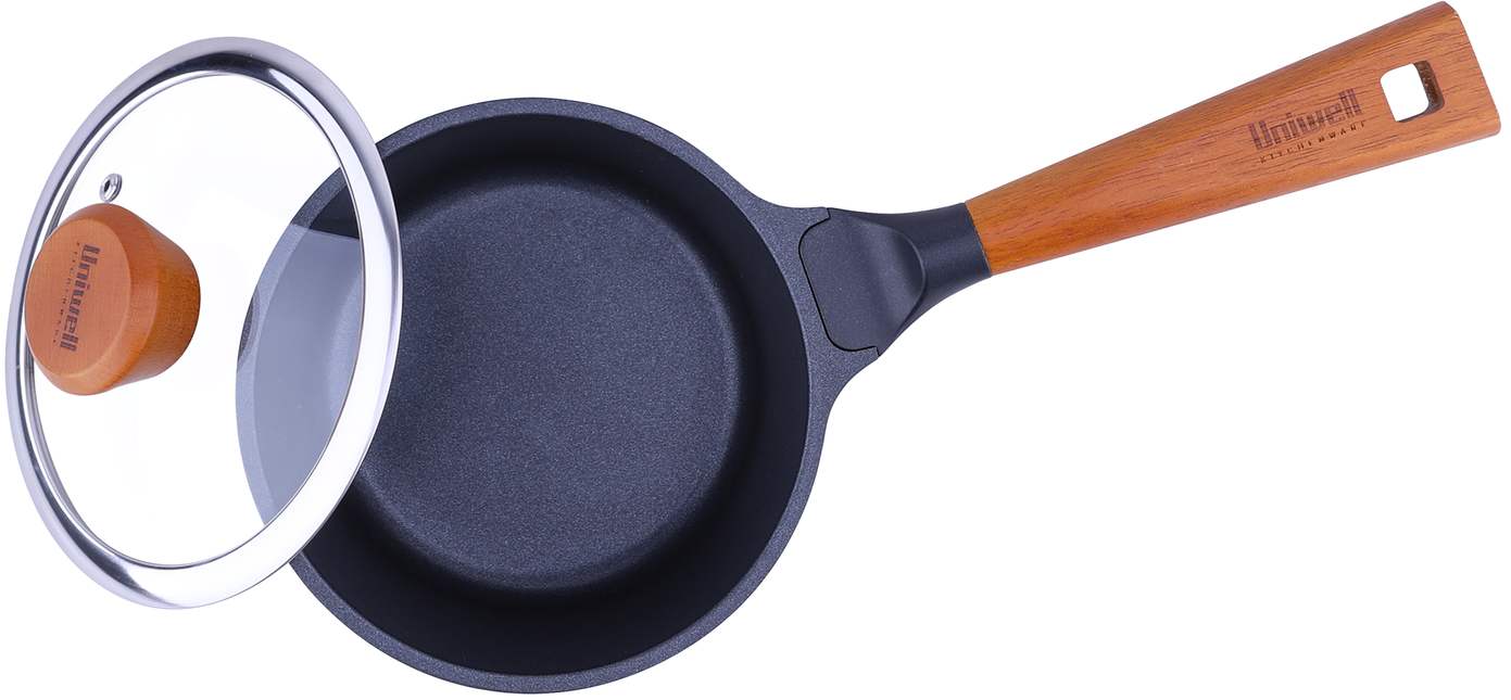 Prikaistuvis UNIWELL, su dangčiu, tinka indukcinei, ø 16 cm-0