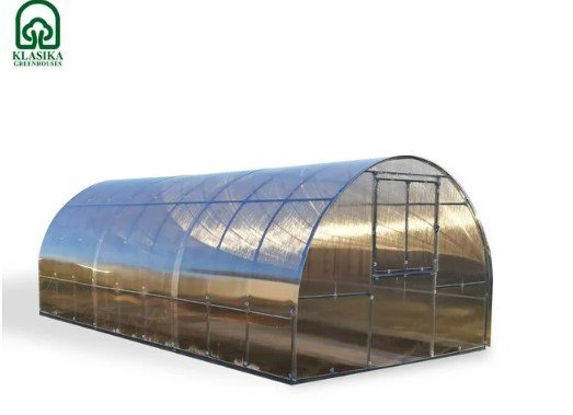 Šiltnamis Klasika Tube 24m2 su 6mm danga