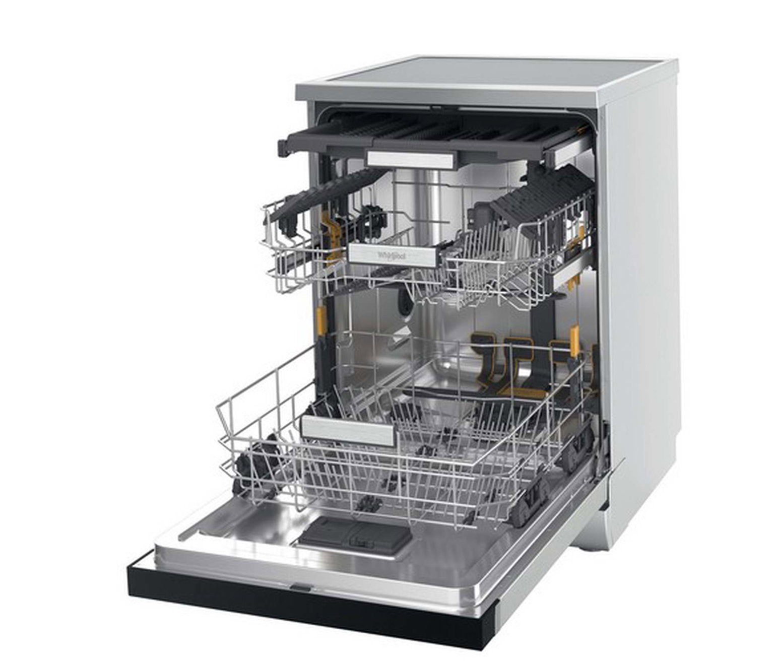 Indaplovė Whirlpool W7F HS41 X, sidabro-1