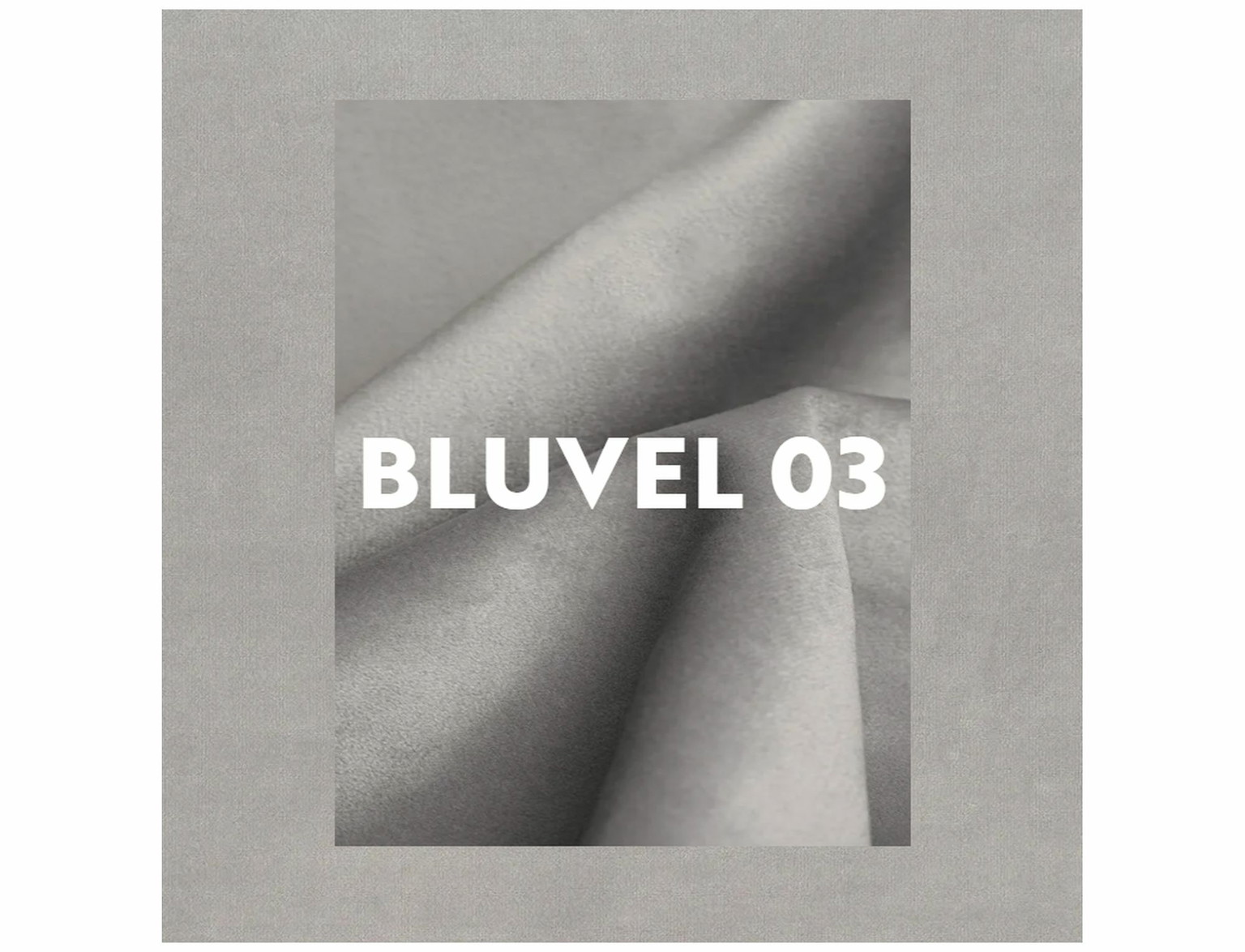 Kėdė TOM VELVET, juoda/pilka - 3