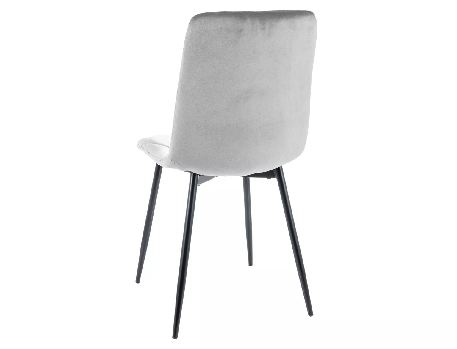 Kėdė TOM VELVET, juoda/pilka - 4