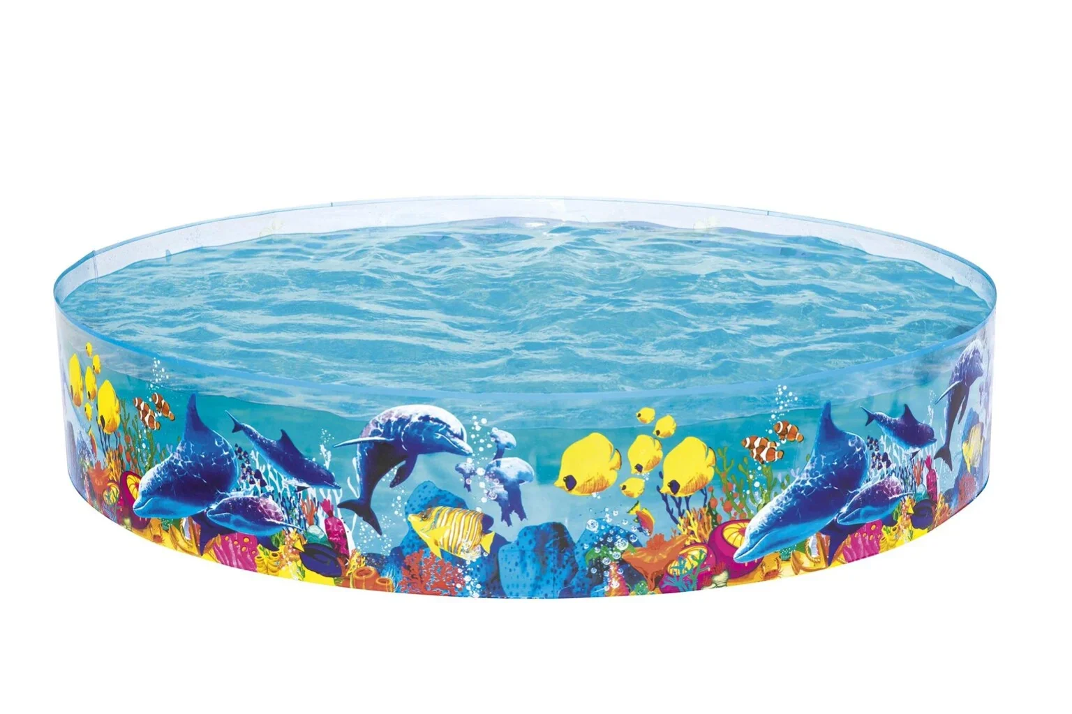 Pripučiamas baseinas BESTWAY Fill 'N Fun Odyssey Pool, Φ244 x 46 cm