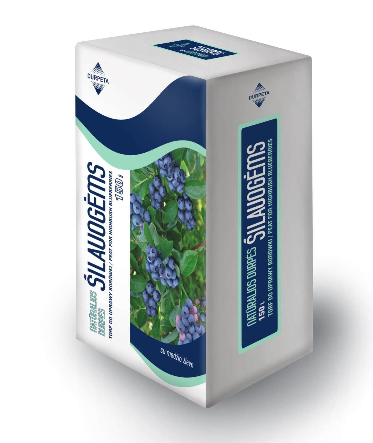 Natūralios šilauogių durpės, 150 l, 24 vnt. - 3