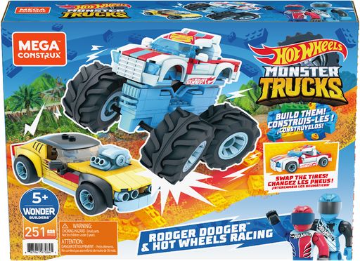 Mega Construx konstruktorius Hot Wheels Džipas ir auto - 5