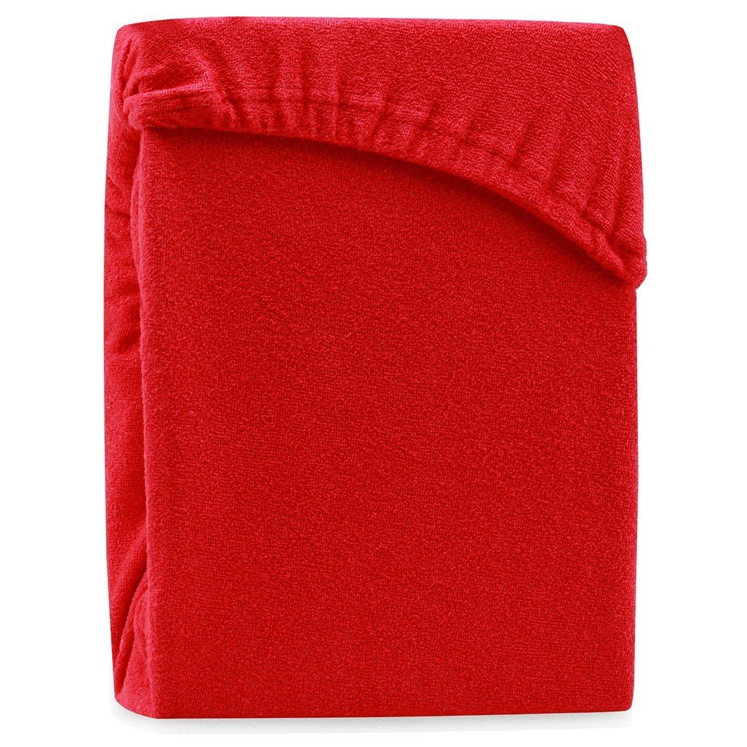Frotinė paklodė su guma Ameliahome RUBY Red, 200x220 cm - 6