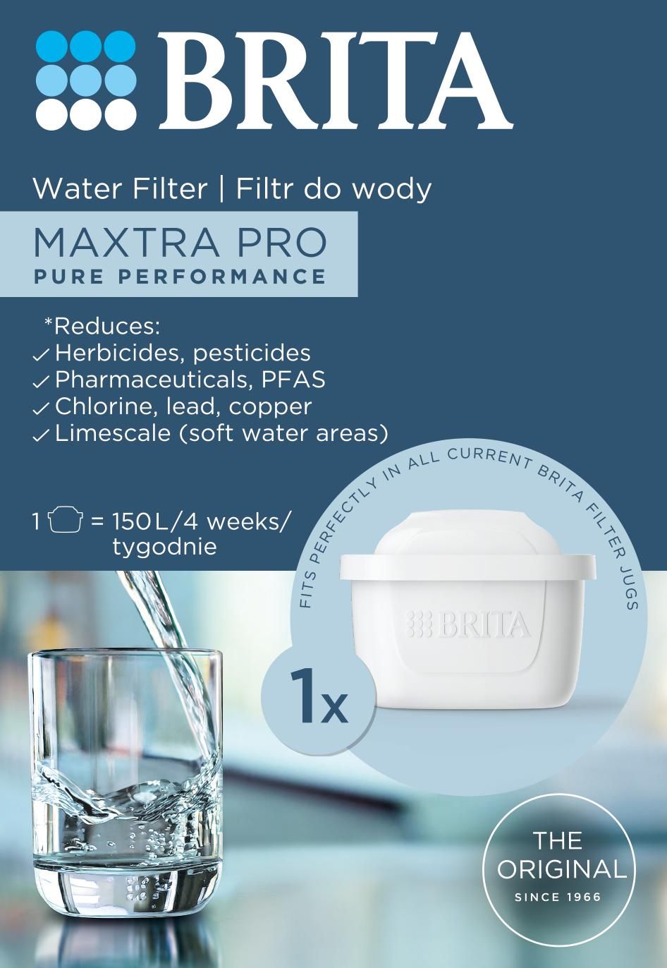 Vandens filtras BRITA MAXTRA PRO PURE PERFORMANCE, 1 vnt - 3