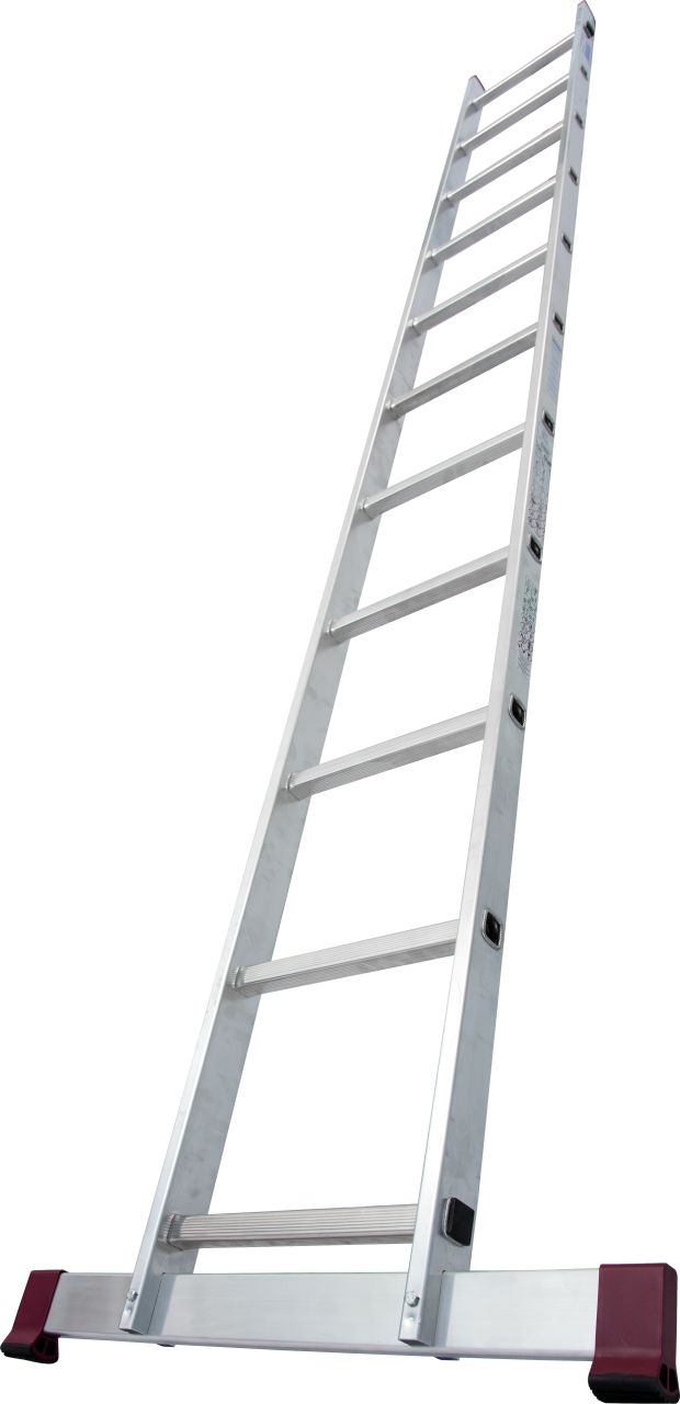 Kopėčios CORDA 030115, 11 pakopų, aliumininės, atremiamos, maks. darbinis aukštis 402 cm-0