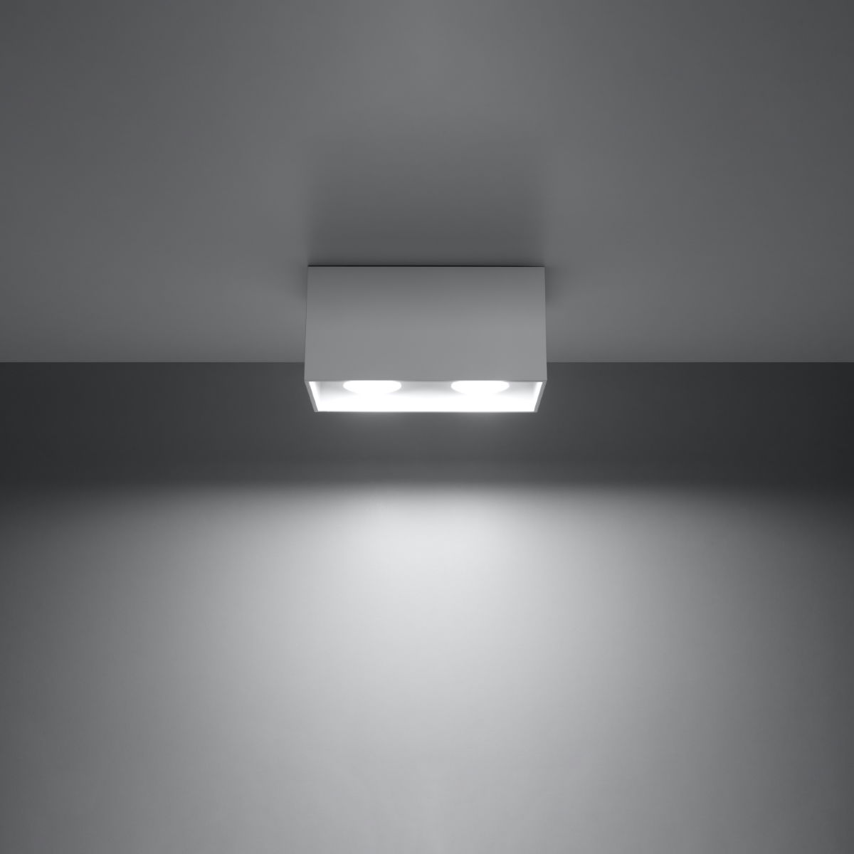 Taškinis šviestuvas SOLLUX QUAD baltas, 40 W - 3