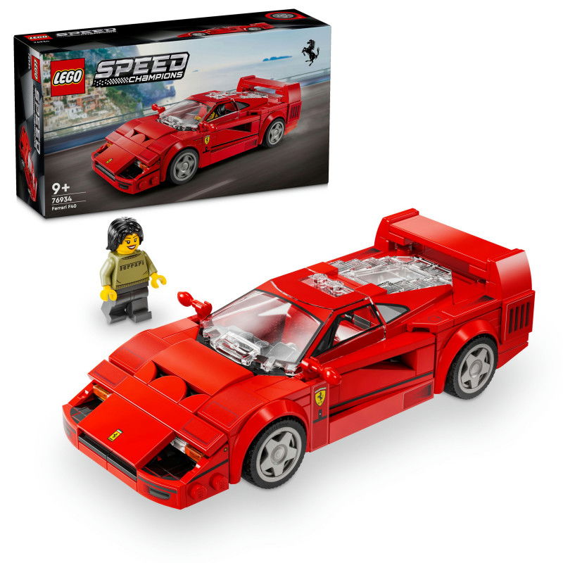 Konstruktorius LEGO SPEED CHAMPIONS FERRARI F40 SUPERCAR - 2