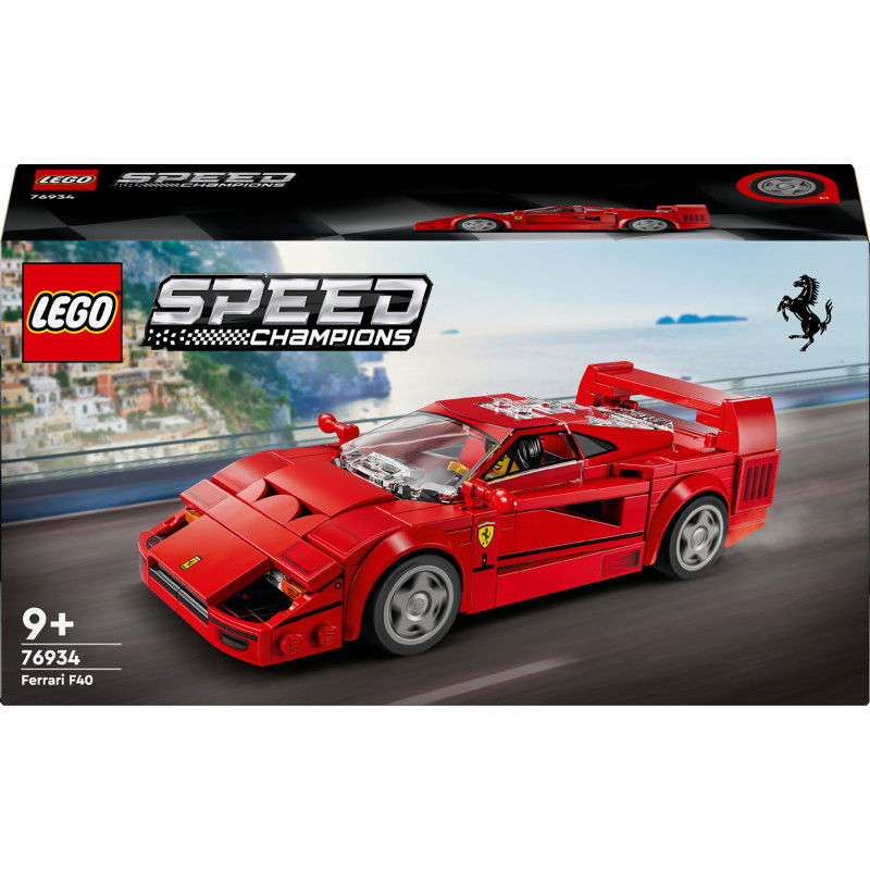 Konstruktorius LEGO SPEED CHAMPIONS FERRARI F40 SUPERCAR - 1