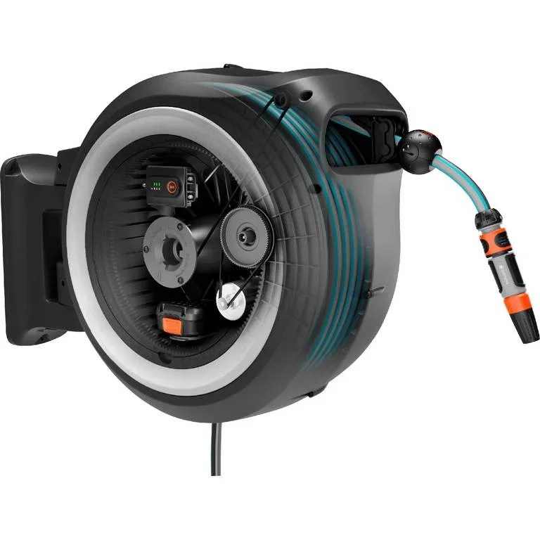 Automatinė žarnos ritė su laistymo žarna Gardena PowerRoll XXL Solo, 40 m-1