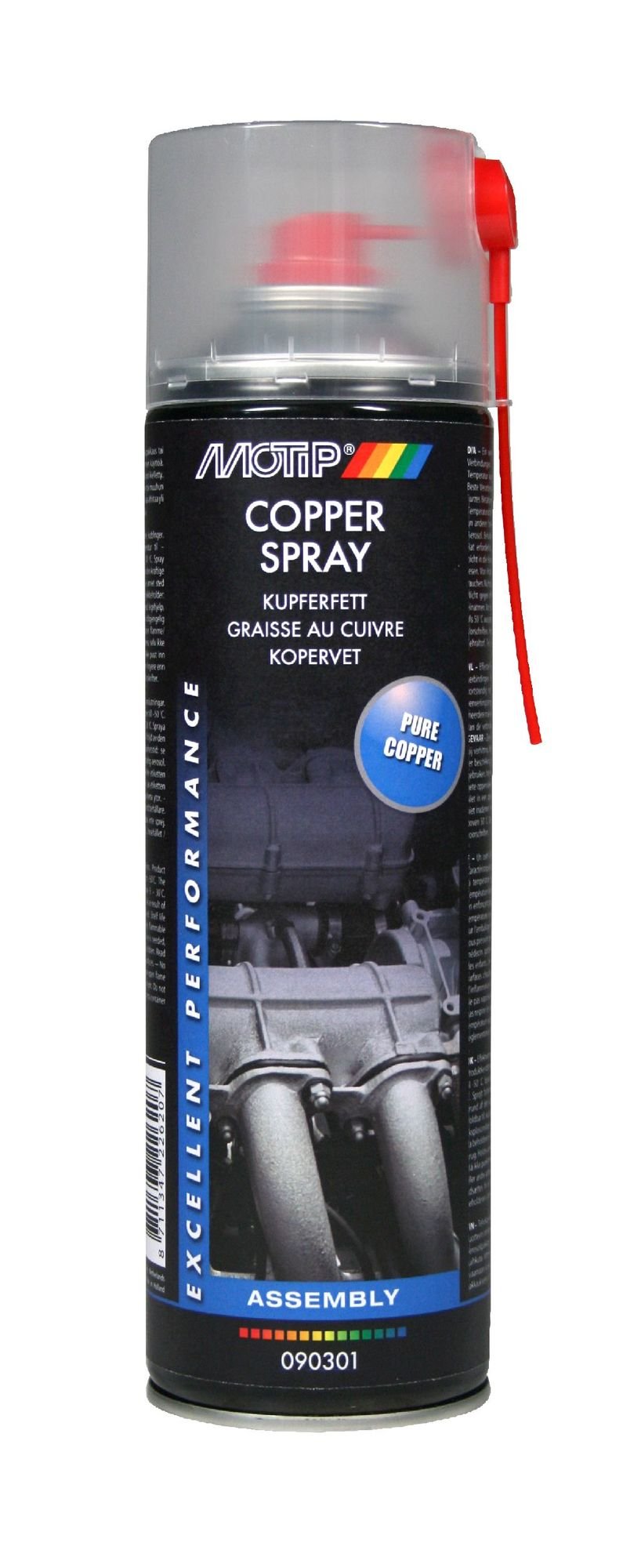 Vario tepalas MOTIP Copper Spray, 500 ml