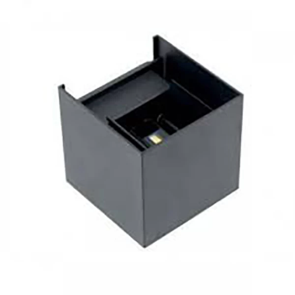 Sieninis LED lauko šviestuvas GTV Missouri-K , IP54, 7W, 4000 K, 540 lm, antracito sp., 10 x 10 cm-0