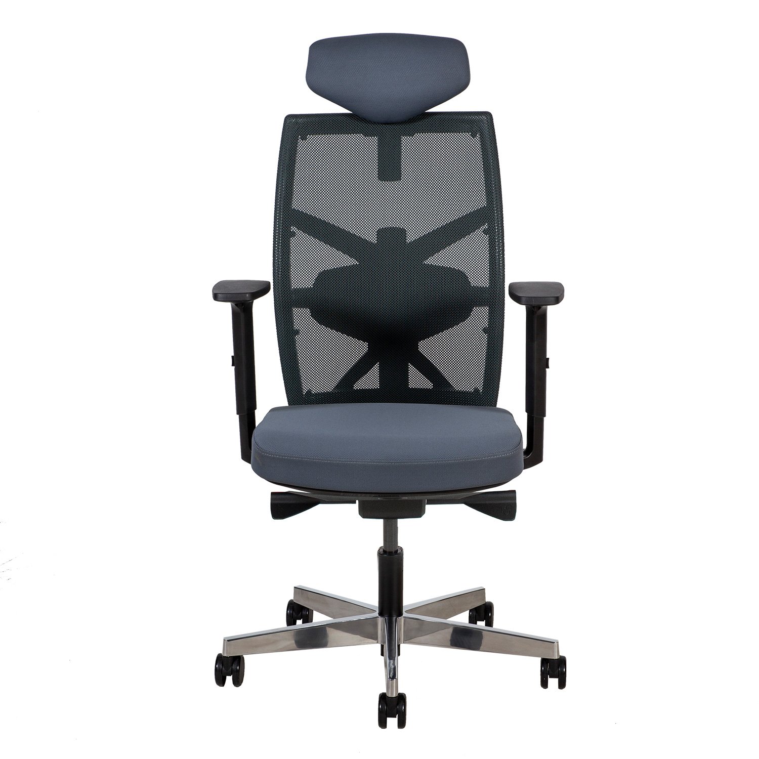 Biuro kėdė TUNE, 70x70x111-128 cm, pilka - 4