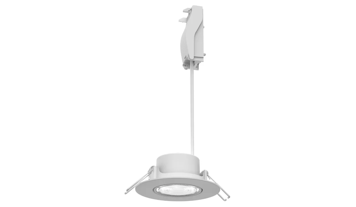 Įleidžiamas LED šviestuvas PHILIPS CILANTRO, 5W 4000K 550lm, dimeriuojamas baltos sp, Ø9cm-0