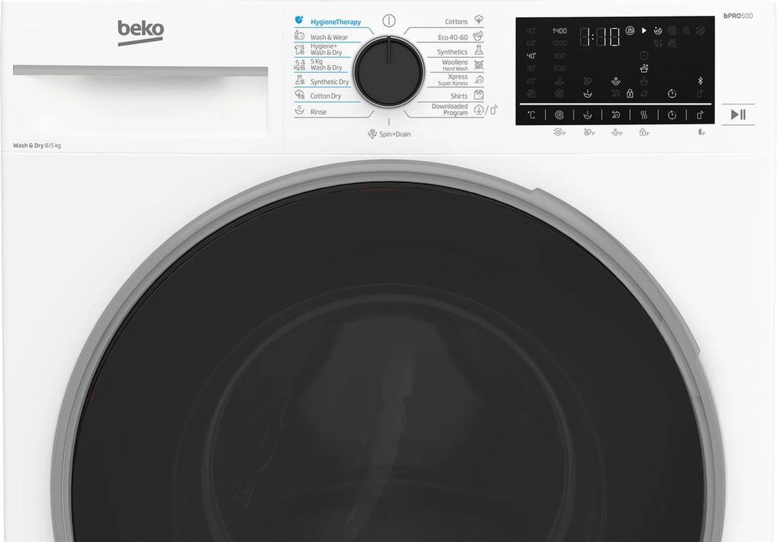 Skalbyklė - džiovyklė BEKO B5DFT58447W 8/5 kg - 4