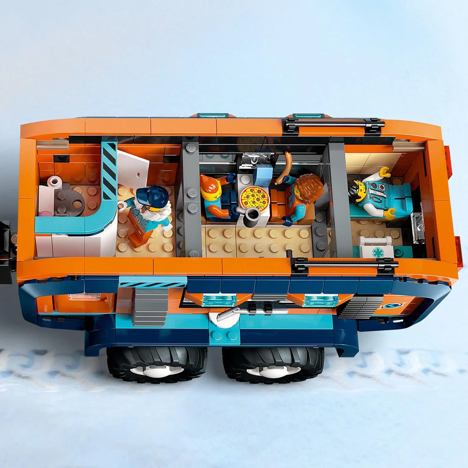 Konstruktorius LEGO City Arctic Explorer Science Lab Truck, 60471