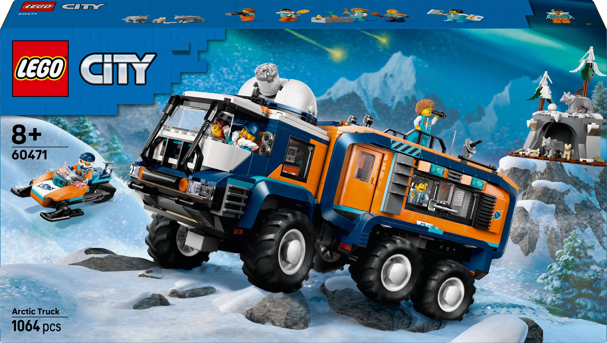 Konstruktorius LEGO City Arctic Explorer Science Lab Truck, 60471