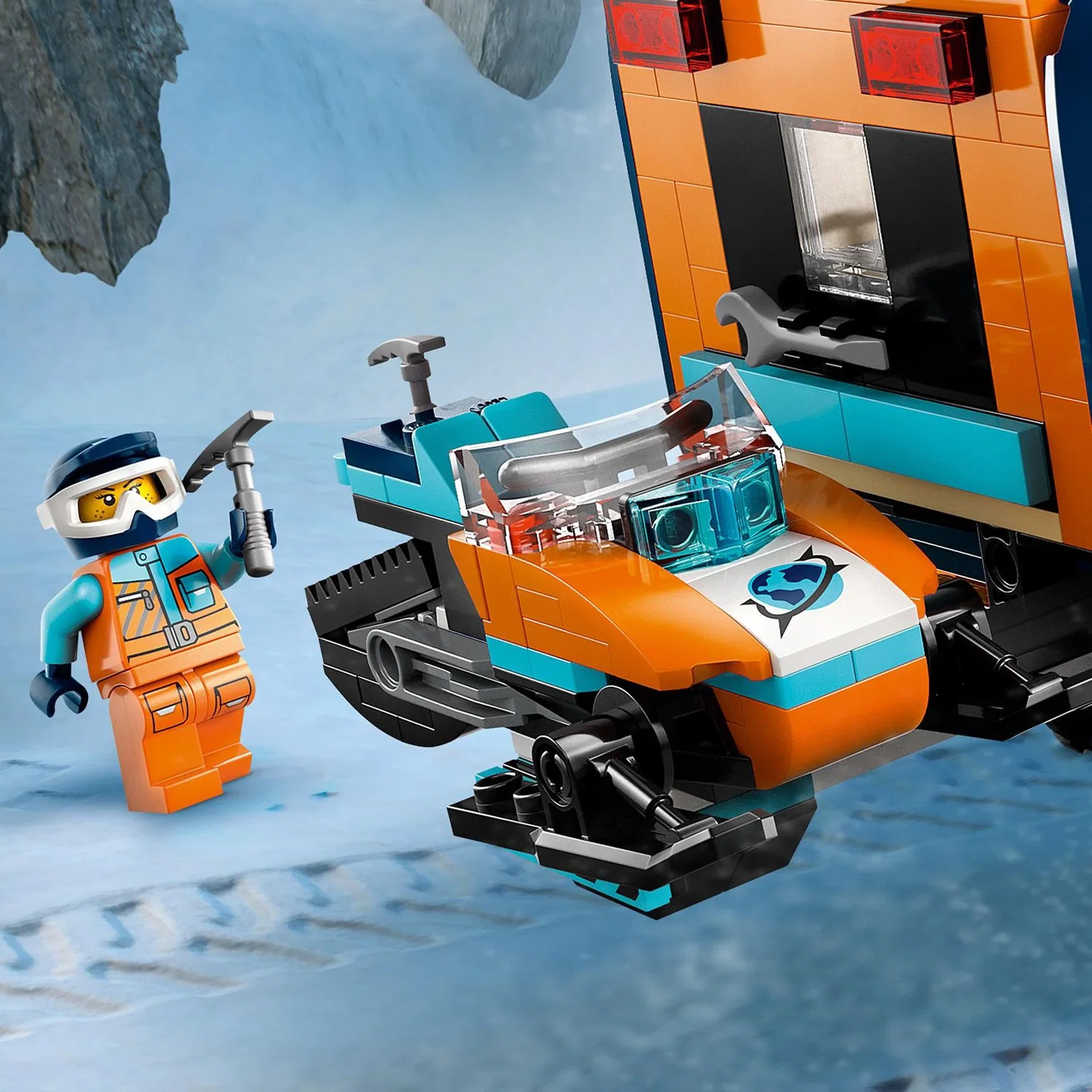Konstruktorius LEGO City Arctic Explorer Science Lab Truck, 60471