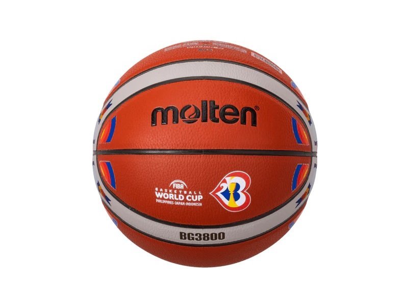 Krepšinio kamuolys MOLTEN B7G3800-M3P FIBA World Cup, sintetinė oda, 7 dydis - 1