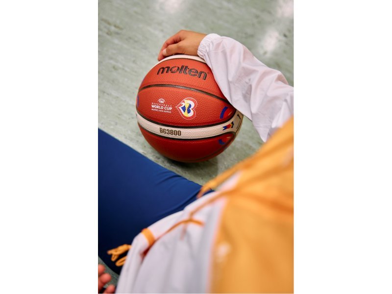Krepšinio kamuolys MOLTEN B7G3800-M3P FIBA World Cup, sintetinė oda, 7 dydis - 3