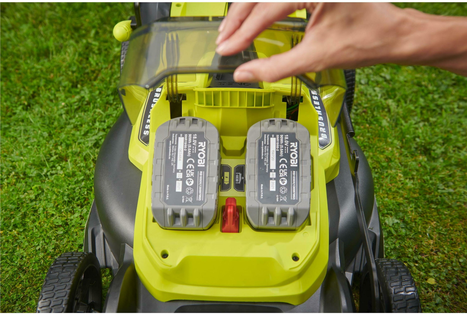 Akumuliatorinė vejapjovė RYOBI RY18LMX40C-0, 18 V, 40 cm (be akum. ir krov.) - 6