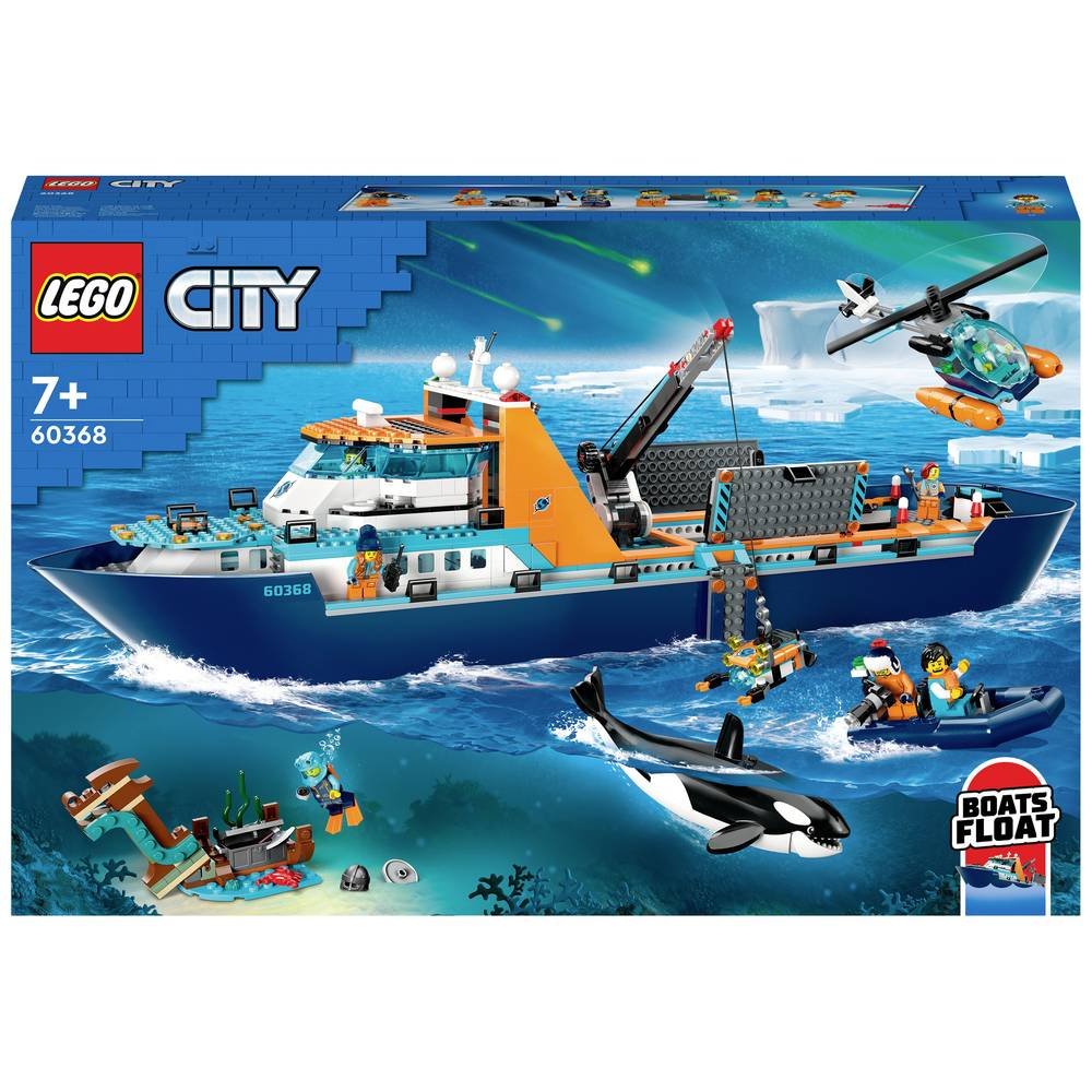 Konstruktorius LEGO City Arctic Explorer Ship