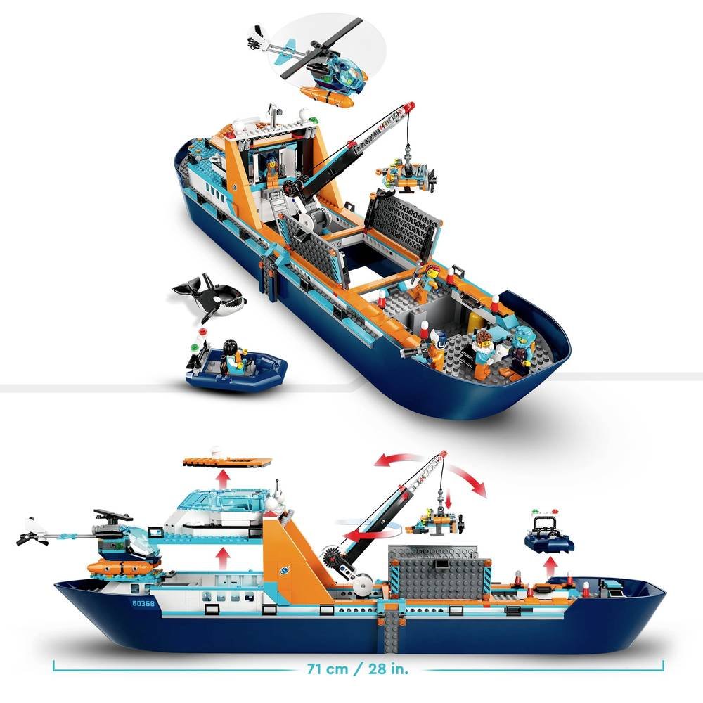 Konstruktorius LEGO City Arctic Explorer Ship - 3