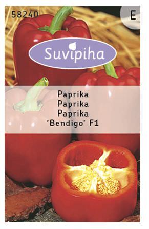 Vienmečių paprikų BENDIGO F1 sėklos, 8 vnt./pak.-0