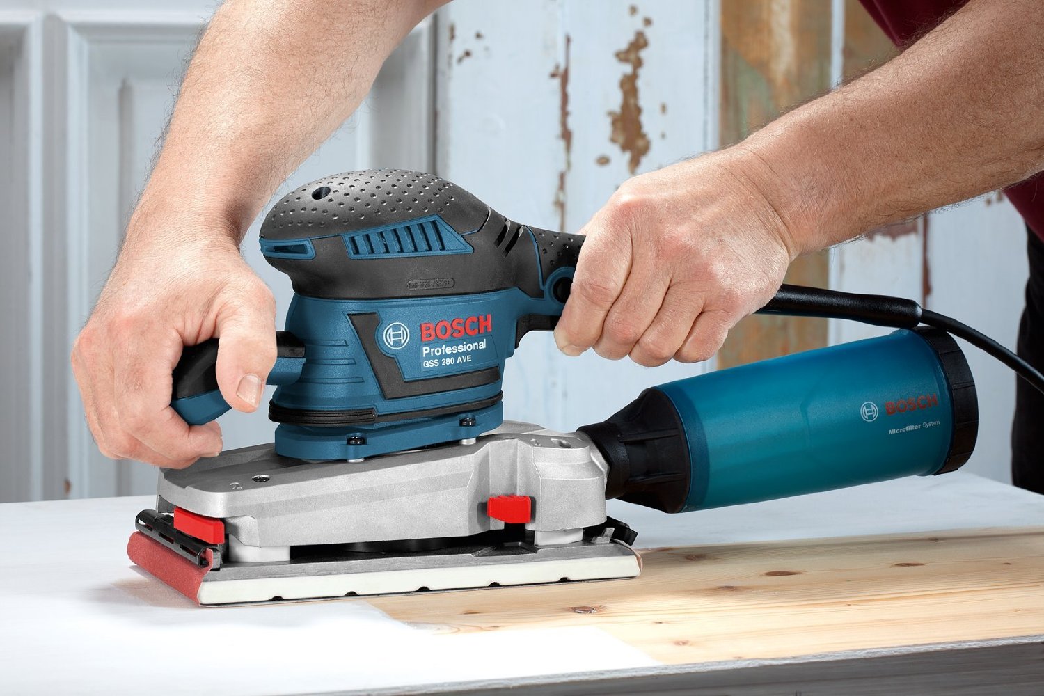 Vibracinis šlifuoklis BOSCH PRO GSS 280 AVE - 4