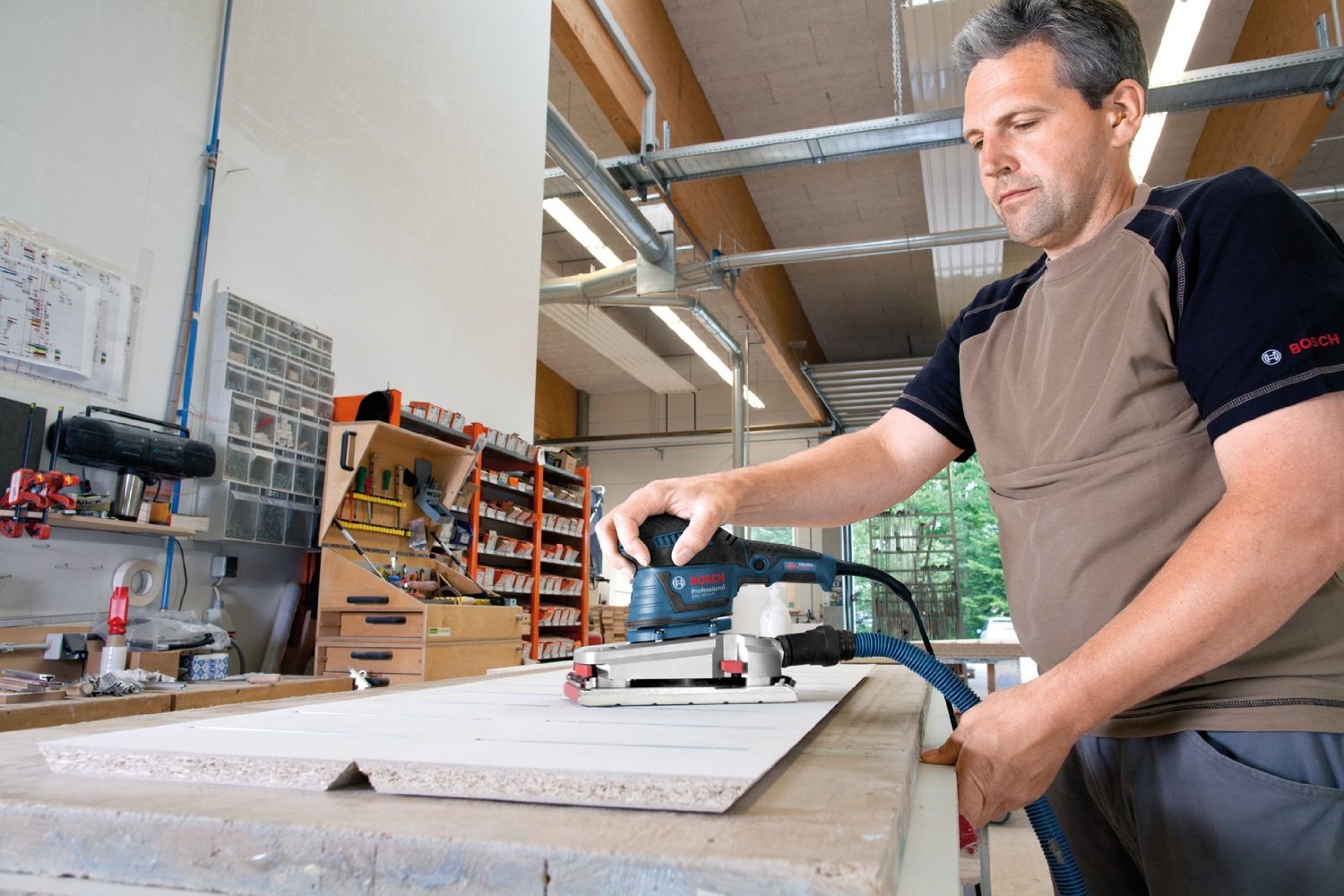 Vibracinis šlifuoklis BOSCH PRO GSS 280 AVE - 5