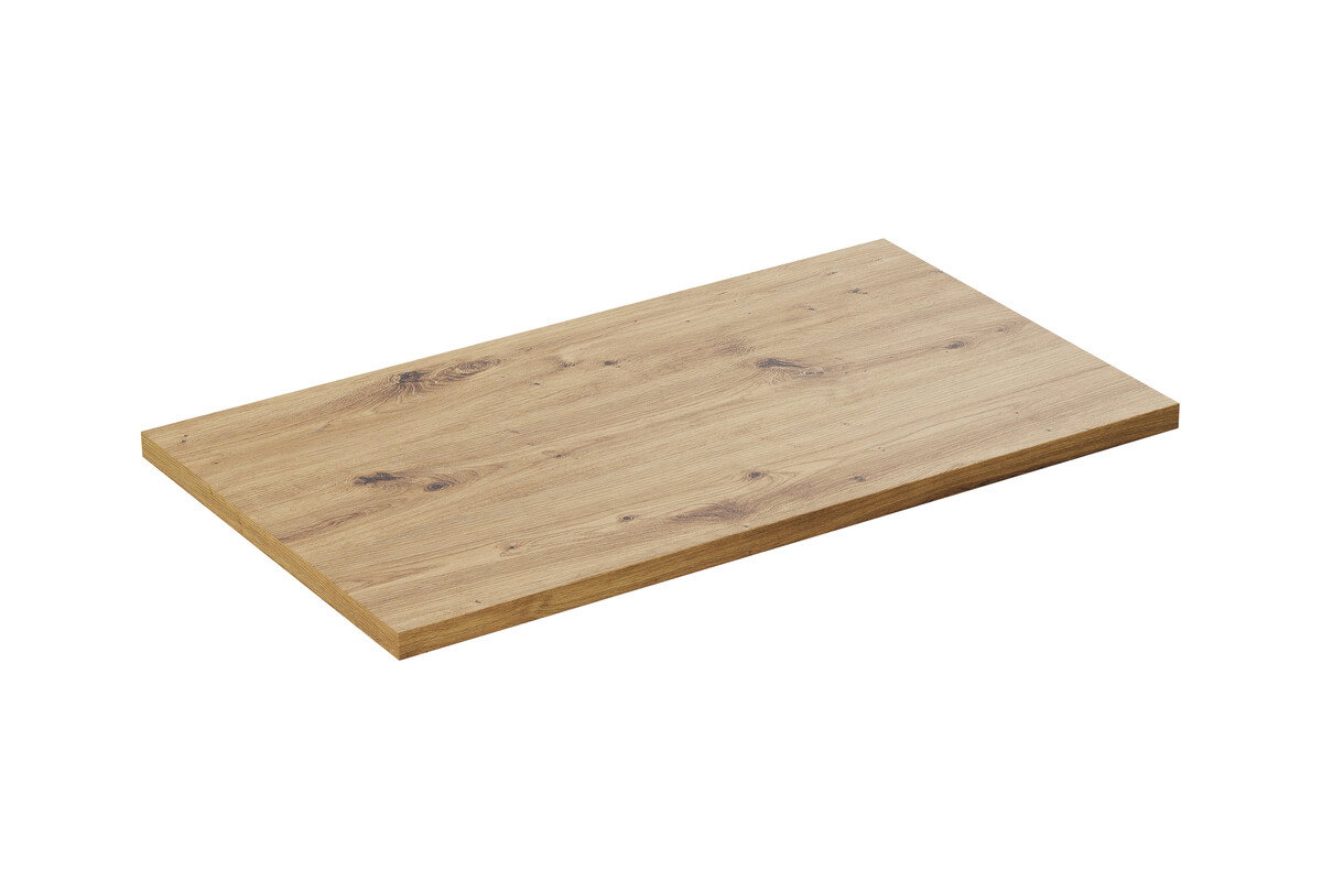 Vonios baldų komplektas COMAD ARTISAN 80 cm, balta/ąžuolo - 4