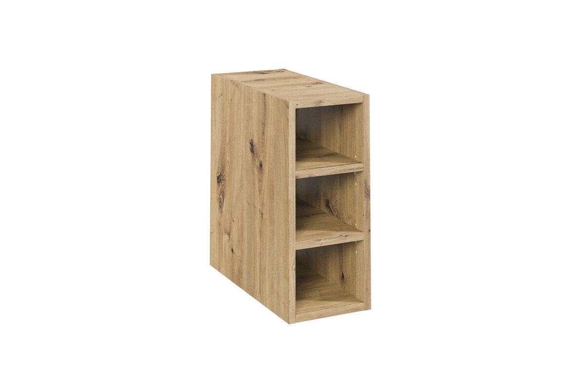 Vonios baldų komplektas COMAD ARTISAN 80 cm, balta/ąžuolo - 3