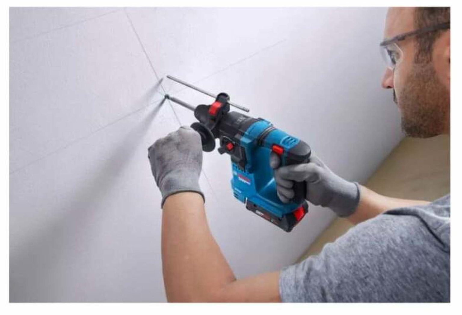 Akumuliatorinis perforatorius BOSCH GBH 18V-18 Solo, 18 V, 1,5 J, SDS-plus, be akumuliatoriaus - 3
