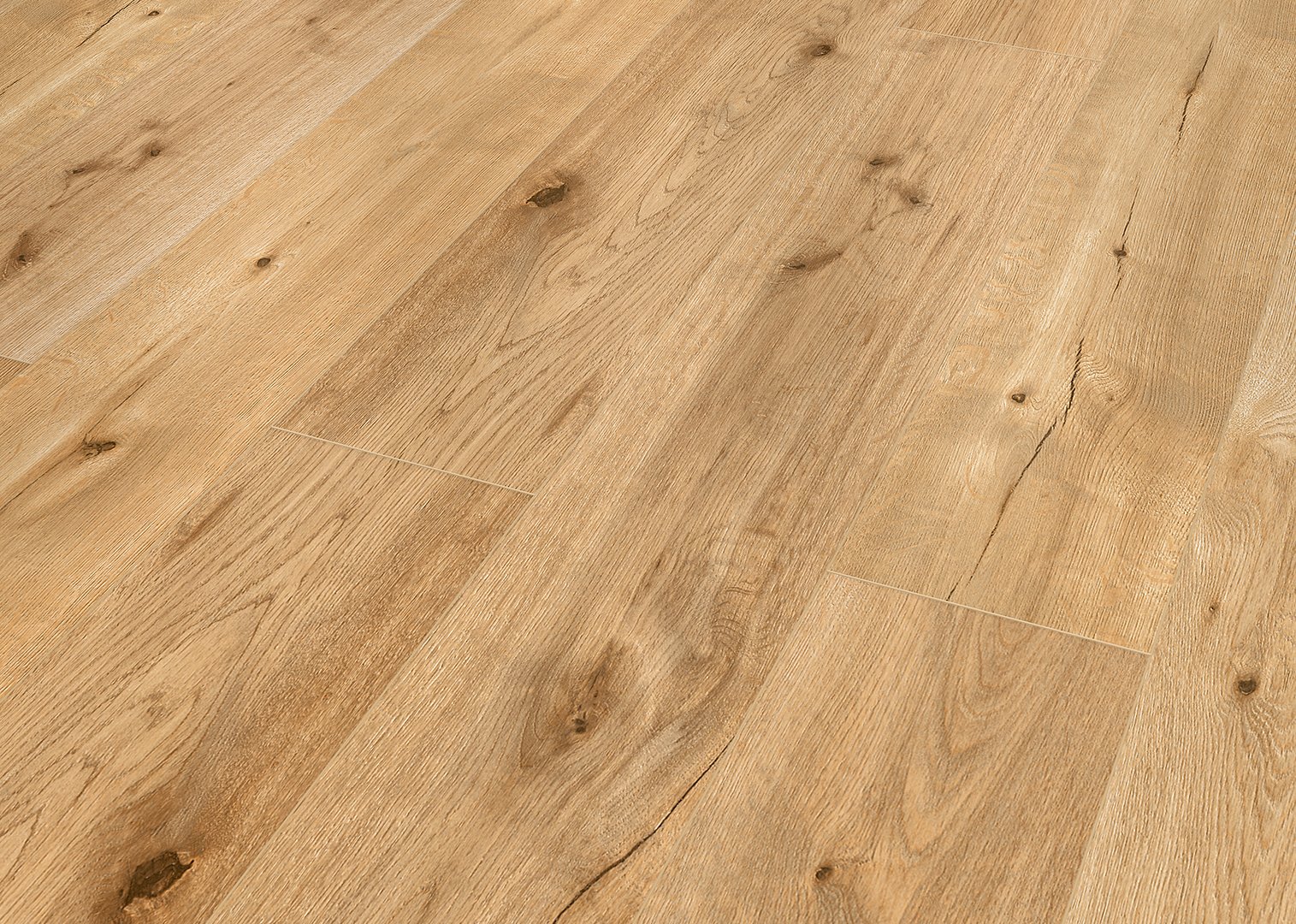SPC vinilinės grindys GREEN VINYL 55516, netašyto ąžuolo sp., 1290 x 203 x 4 mm, 32/AC4 - 3