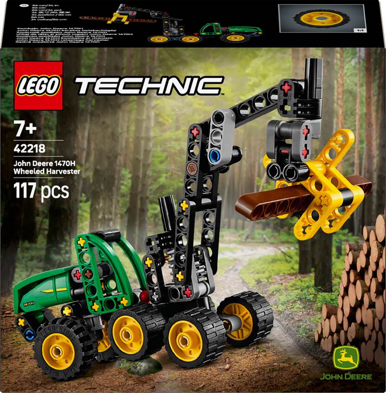 Konstruktorius LEGO Technic John Deere 1470H Wheeled Harvester - 1