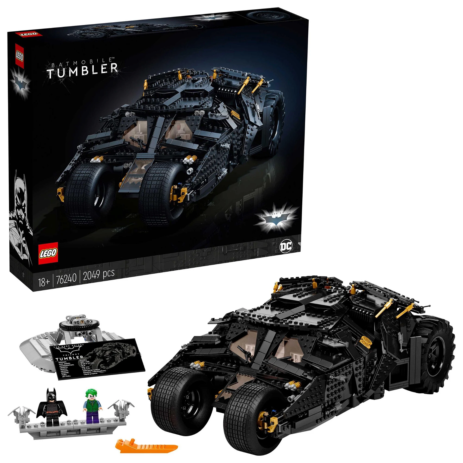 Konstruktorius LEGO® DC Batman™ Batmobile™ Tumbler 76240 - 2