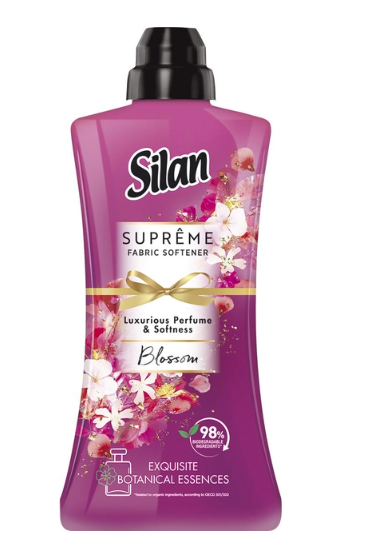 Skalbinių minkštiklis SILAN Supreme Blossom, 46 skalbimai, 1,012 l
