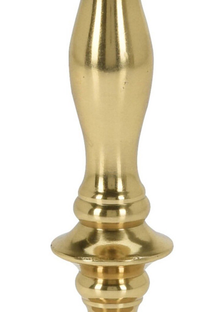 Metalinė žvakidė, auksinės sp., 21,5 cm - 3