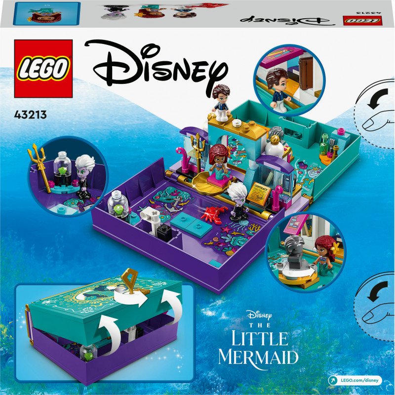 Konstruktorius LEGO Disney Princess The Little Mermaid Story Book 43213 - 2