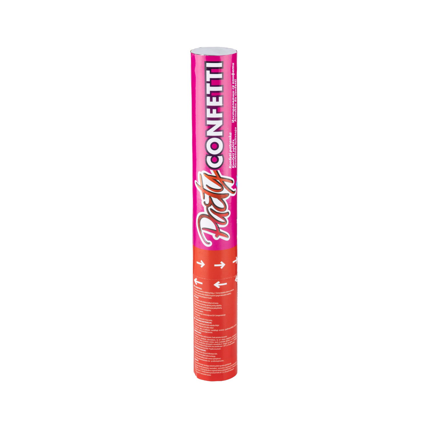 Konfeti patranka APSKRITIMAI, 30 cm-0