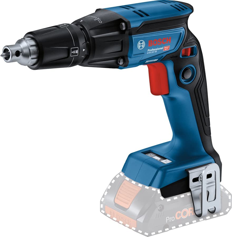 Akumuliatorinis gipskartonio suktuvas BOSCH PRO GTB 18V-45 solo (be akum.) - 3