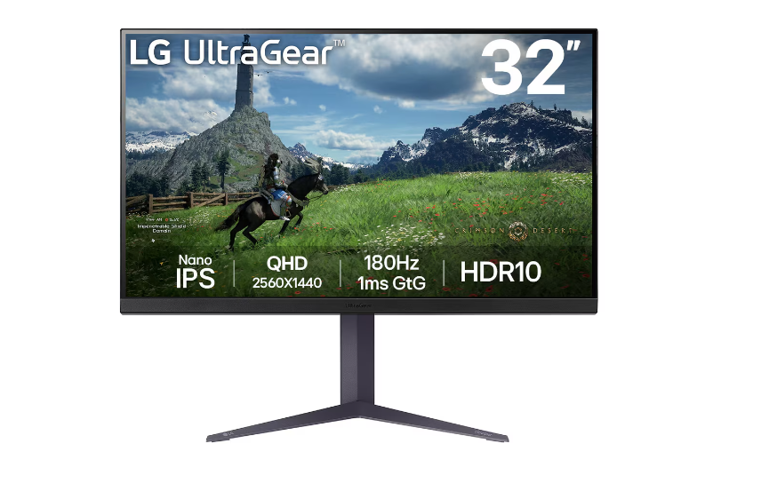 Monitorius LG 32GS85Q-B, 32", 1 ms-1