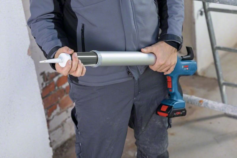 Akumuliatorinis hermetiko pistoletas BOSCH PRO GCG 18V-600 (be akum.) - 3