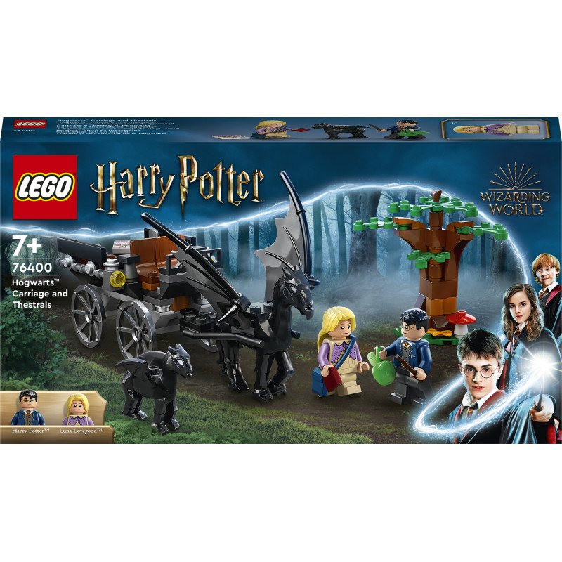 Konstruktorius LEGO® Harry Potter Hogvartso karieta su testraliais 76400