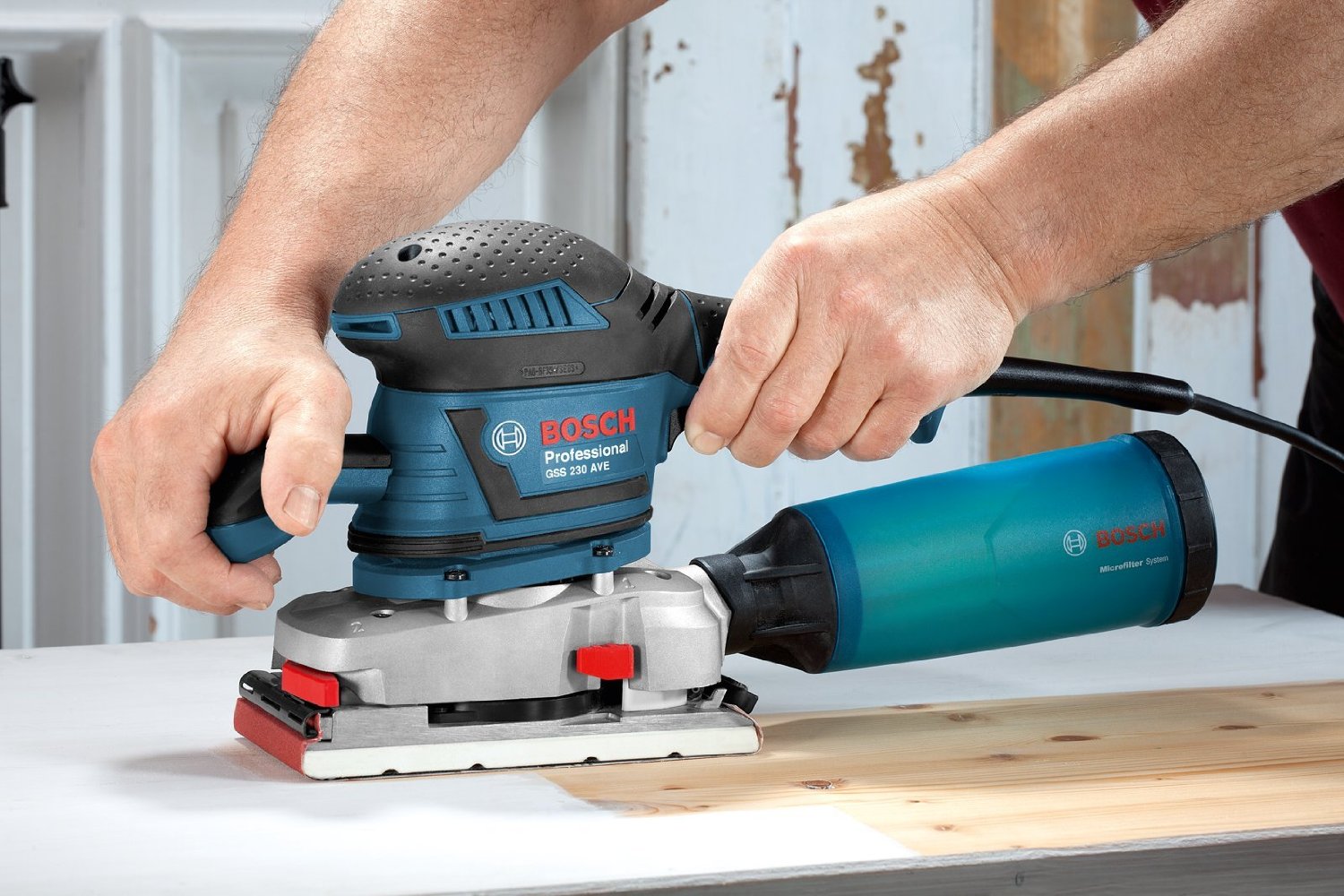 Vibracinis šlifuoklis BOSCH PRO GSS 230 AVE - 5