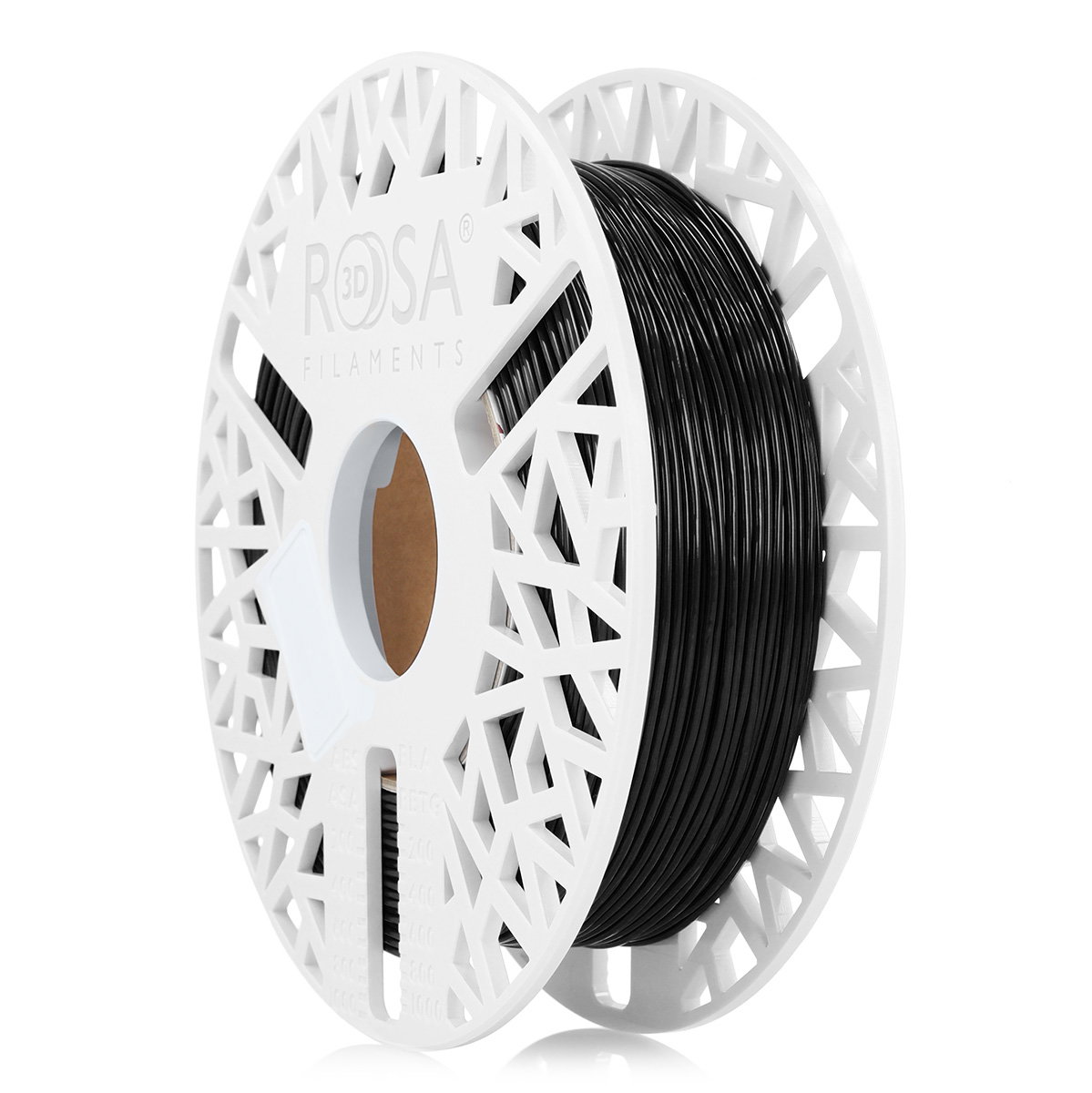 3D plastikas Rosa3D TPU 96A, 0.5 kg, 1.75 mm, juoda sp.-0