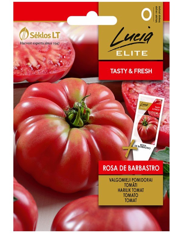 Valgomųjų pomidorų sėklos ROSA DE BARBASTRO, 0,5 g