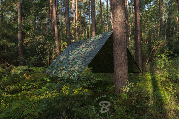 Kamufliažinis lauko tentas Bradas CAMOforest, 8 x 10 m, 90 g/m² - 3